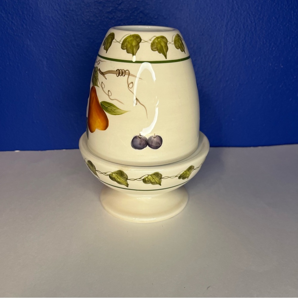 VINTAGE HOME INTERIORS "SONOMA VILLA"  2-PIECE FAIRY LAMP FRUIT & LEAVES DESIGN - Picture 12 of 14